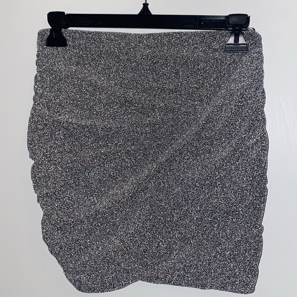 ZARA metallic ruched skirt - Picture 10 of 11
